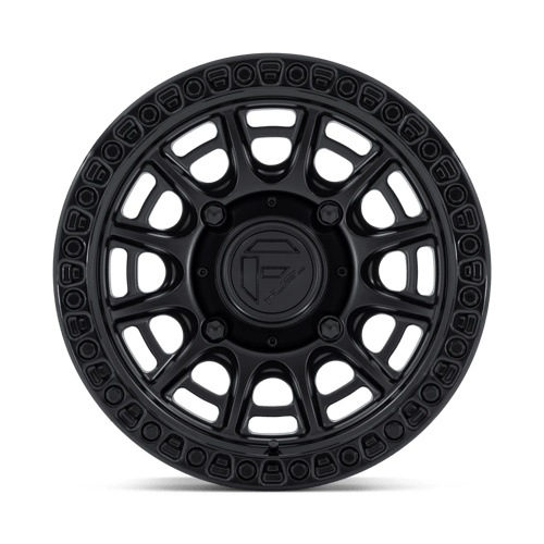 15x7 Fuel Offroad FV832 Cycle Matte Black Gloss Black UTV Wheel 4x137 (38mm)