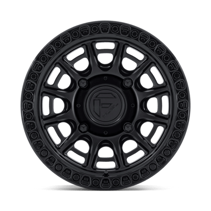 15x7 Fuel Offroad FV832 Cycle Matte Black Gloss Black UTV Wheel 4x137 (38mm)