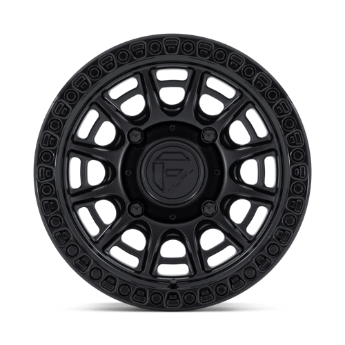 15x7 Fuel Offroad FV832 Cycle Matte Black Gloss Black UTV Wheel 4x137 (10mm)