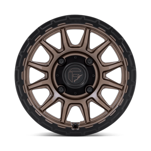 15x7 Fuel Offroad FV866 Piston Matte Bronze Matte Black UTV Wheel 4x137 (10mm)
