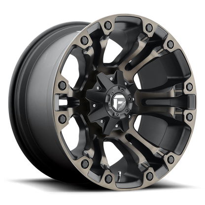 20x9 Fuel Off-Road D569 Vapor Matte Black Double Dark Tint Wheel 8x6.5 (20mm)