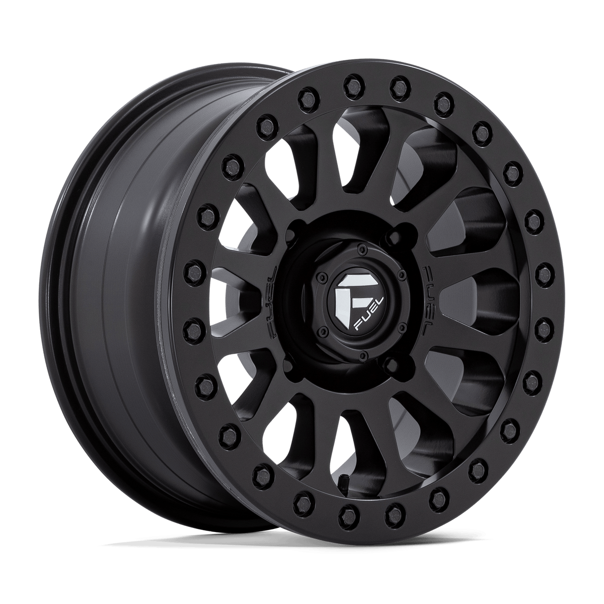 14x7 Fuel UTV D920 Vector Matte Black BEADLOCK Wheel 4x137 (38mm)