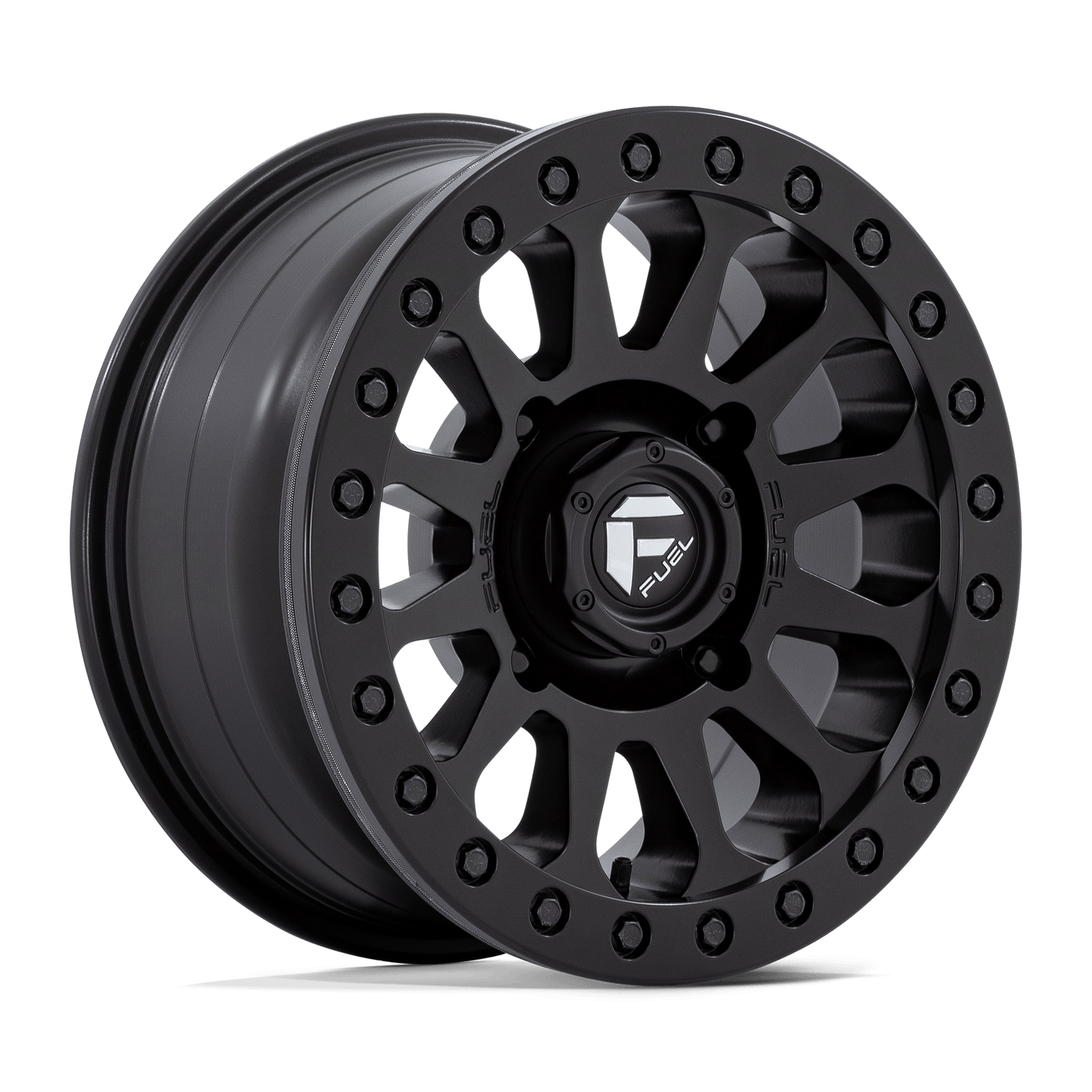 14x7 Fuel UTV D920 Vector Matte Black BEADLOCK Wheel 4x156 (13mm)