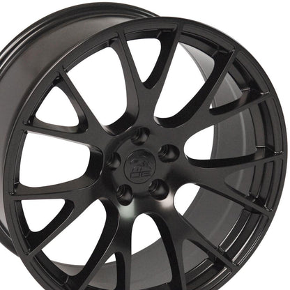 20x9 OE Wheels DG15 Satin Black Wheel 5x115 (18mm)