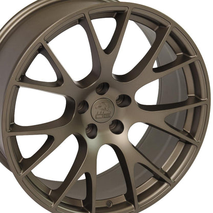 22x10 OE Wheels DG69 Bronze Wheel 5x5.5 (25mm)