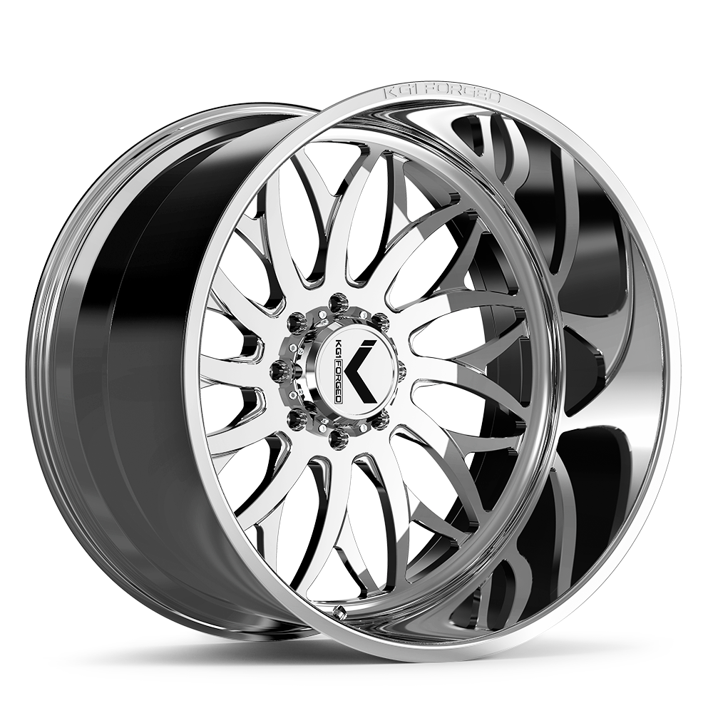 22x14 KG1 Forged KF022 Galactic Polished Wheel Blank (-76mm)