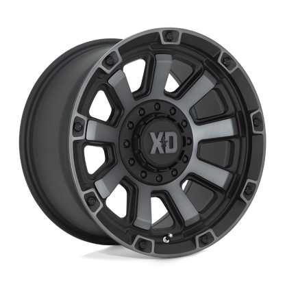 17x9 XD Series XD852 Guantlet Satin Black With Gray Tint Wheel 5x4.75 (0mm)