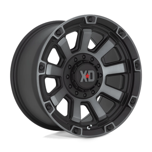 20x9 XD Series XD852 Guantlet Satin Black Wheel 6x135 (0mm)