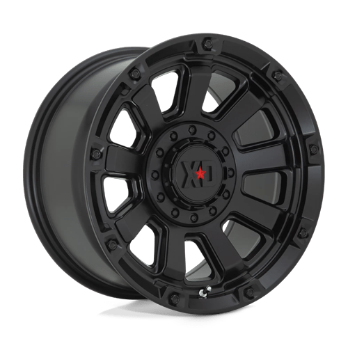 20x10 XD Series XD842 Snare Gloss Black Gray Tint Wheel 5x150 (-18mm)