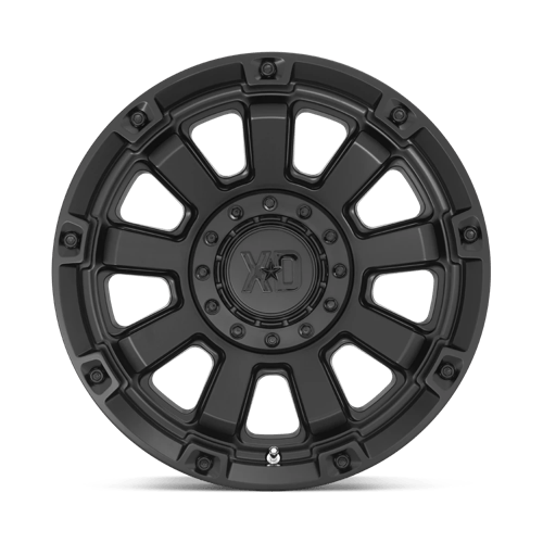 20x10 XD Series XD842 Snare Gloss Black Gray Tint Wheel 5x150 (-18mm)