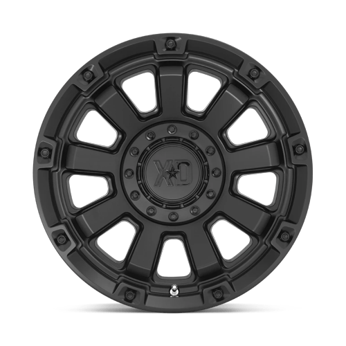 20x10 XD Series XD842 Snare Gloss Black Gray Tint Wheel 5x150 (-18mm)