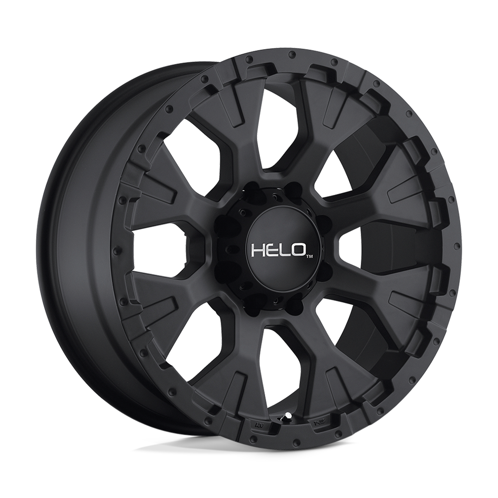 18x9 Helo HE878 Satin Black Wheel 6x135 (-12mm)