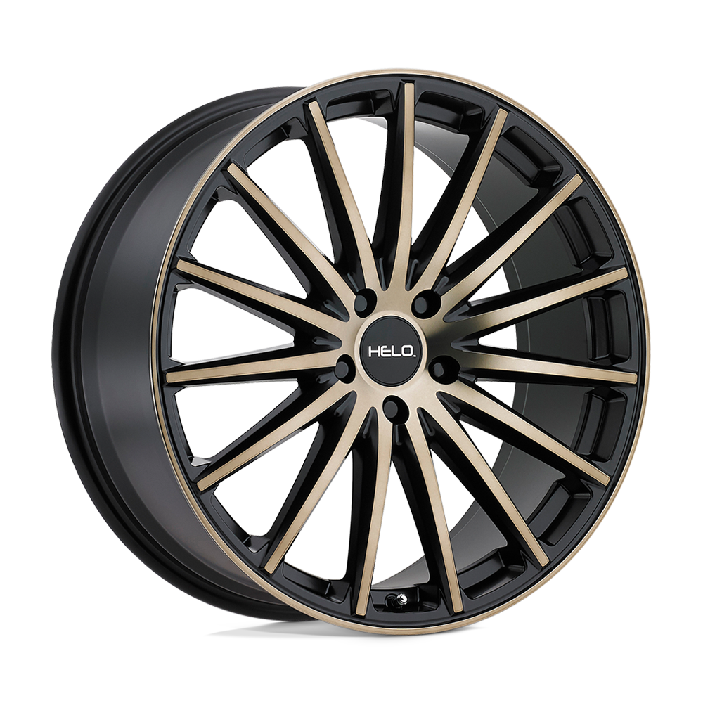 20x8.5 Helo HE894 Satin Black Dark Tint Wheel 5x120 (38mm)