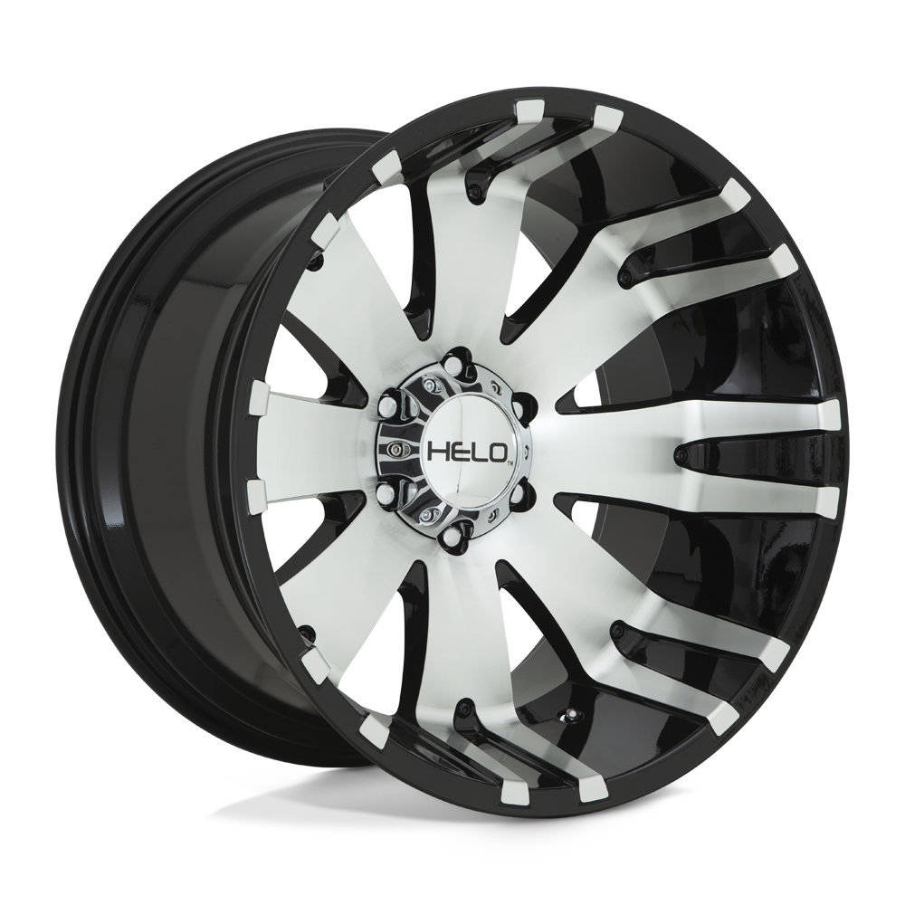 20x9 Helo HE917 Gloss Black Machined Wheel 5x150 (18mm)