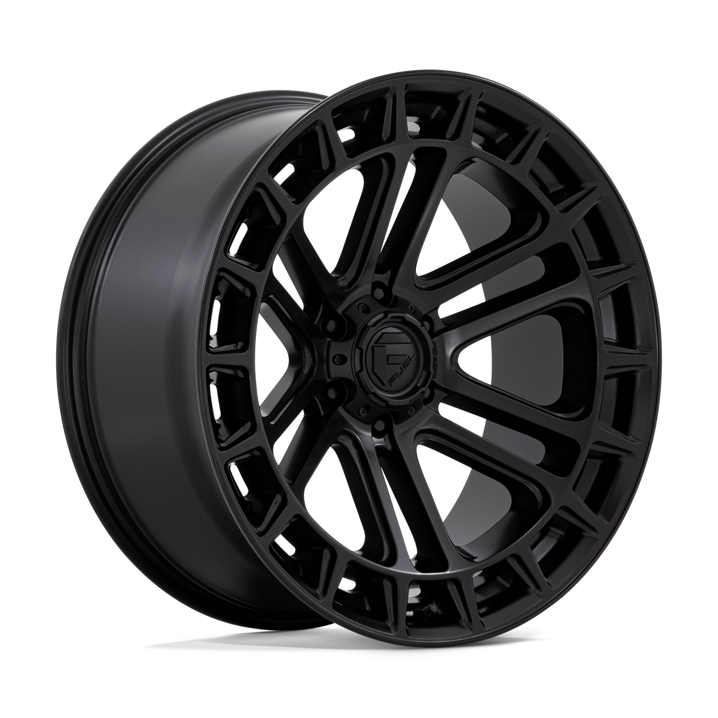 22x10 Fuel D718 Heater Matte Black Wheel 6x5.5 (-13mm)