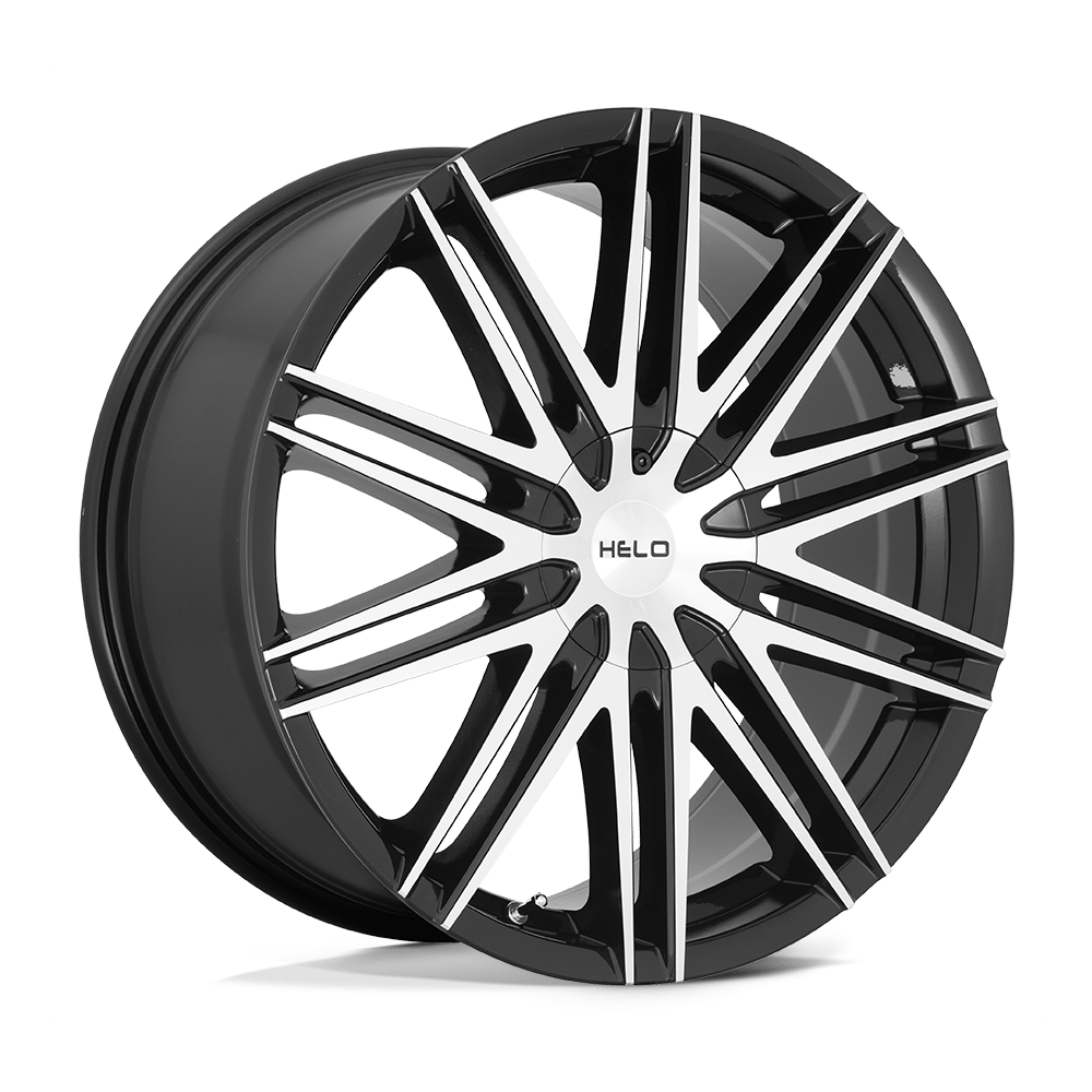 18x8 Helo HE880 Gloss Black Machined Face Wheel 6x115/6x115 (42mm)
