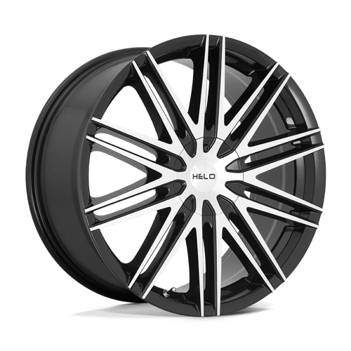 HE880 16X7 5X4.5/120 G-BLK MACH 42MM