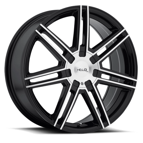 HE884 17X7 5X5 G-BLK MACH 45MM