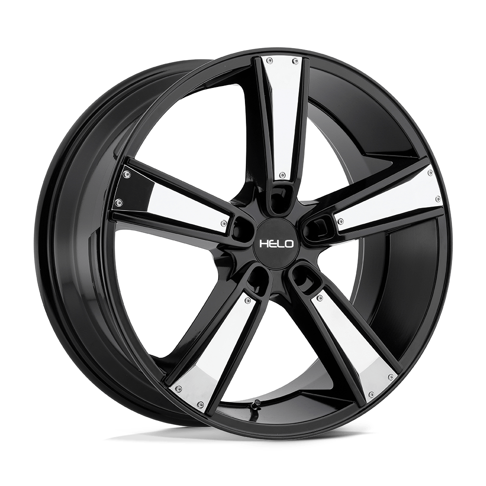 18x8 Helo HE899 Satin Black W/Inserts Wheel 5x4.5 (38mm)