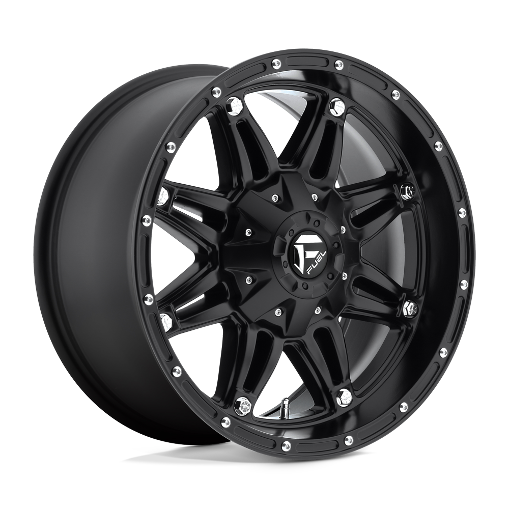 18x9 Fuel D531 Hostage Matte Black Wheel 6x135/6x5.5 (1mm)