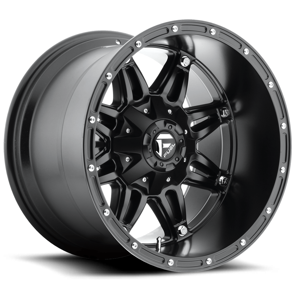 18x12 Fuel D531 Hostage Matte Black Wheel 8x6.5 (-44mm)