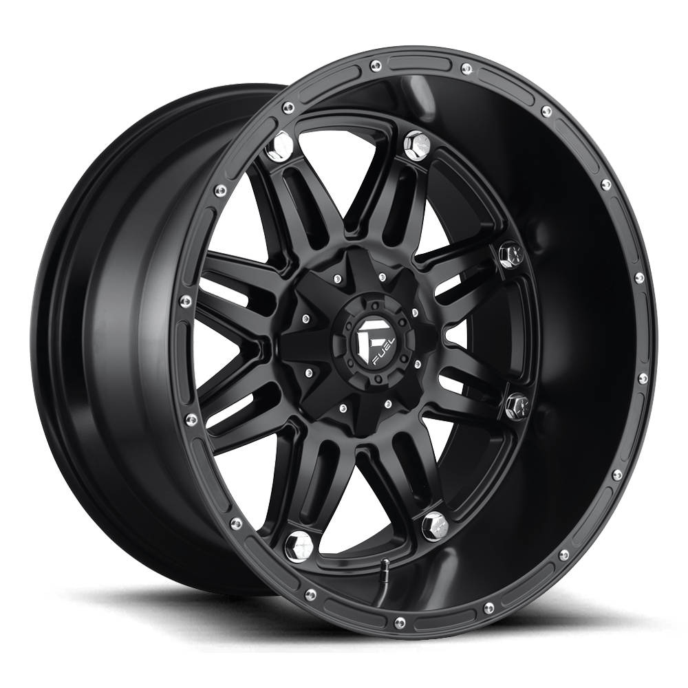 22x12 Fuel D531 Hostage Matte Black Wheel 5x5.5/5x150 (-44mm)