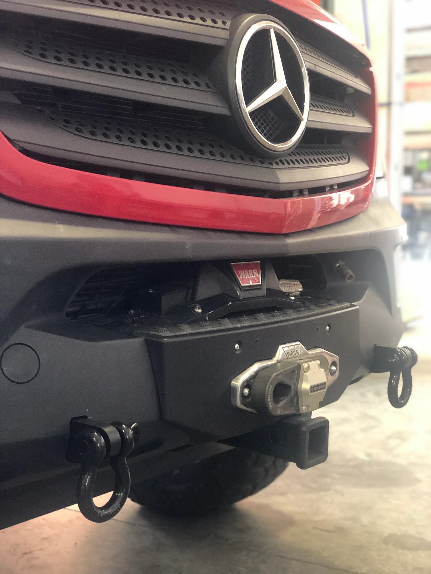 FRONT WINCH MOUNT - SPRINTER 4X4, 15-18