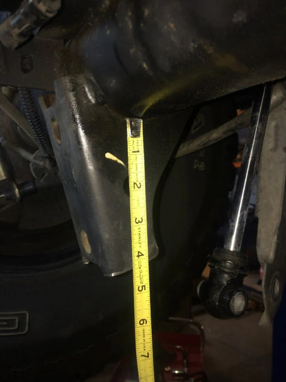HIGH CLEARANCE REAR LOWER SHOCK BRACKET - FORD TRANSIT, 15-UP