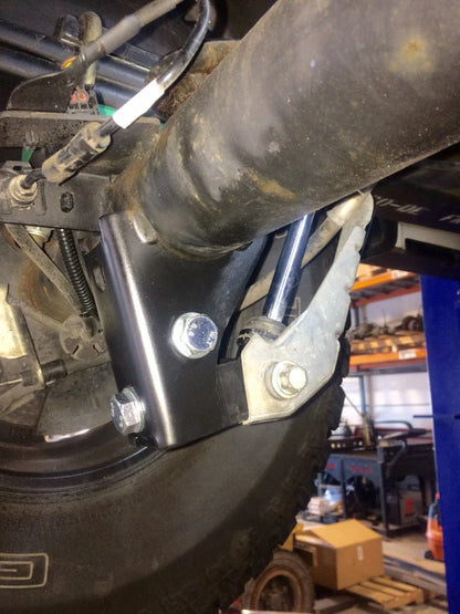 HIGH CLEARANCE REAR LOWER SHOCK BRACKET - FORD TRANSIT, 15-UP
