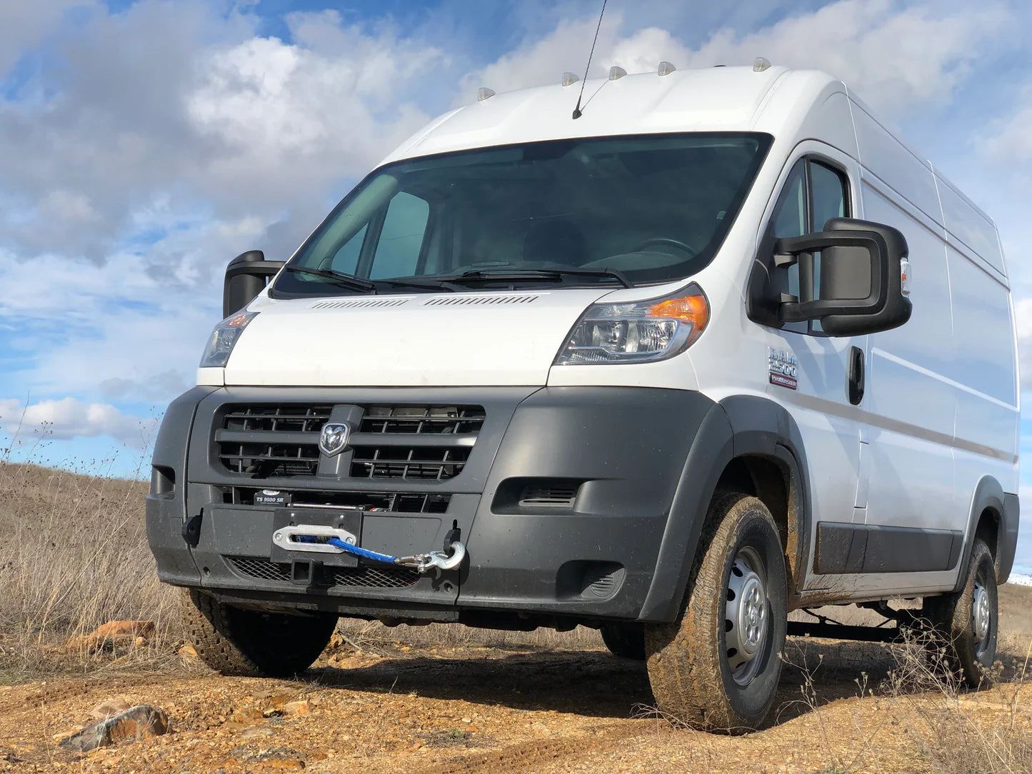 HIDDEN WINCH MOUNT - 15-22 RAM PROMASTER