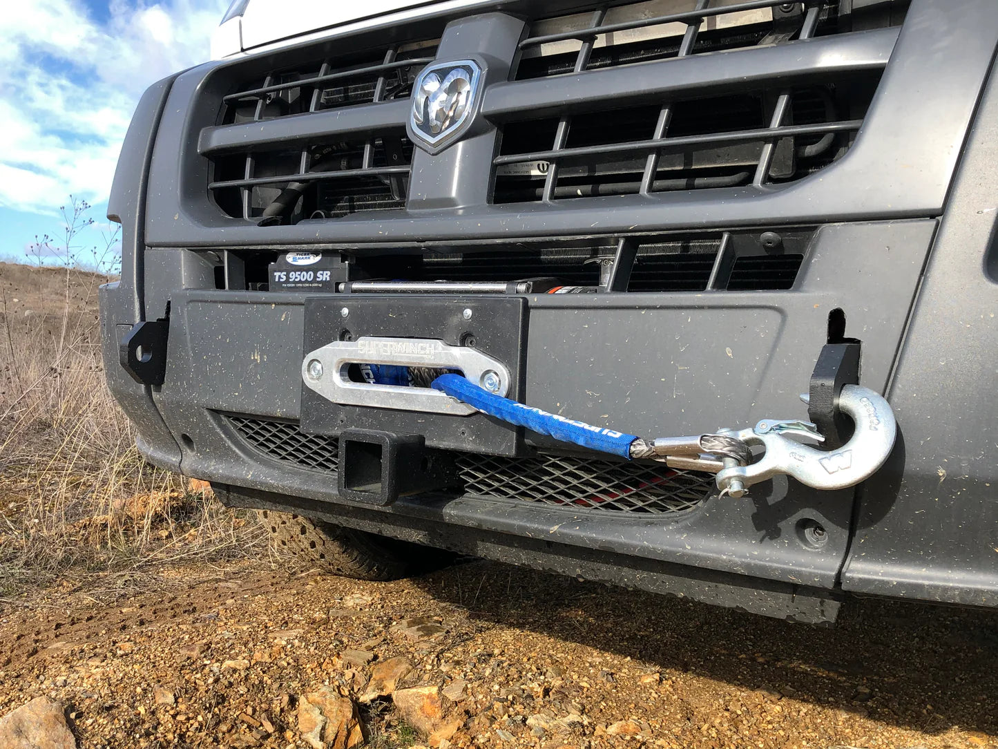 HIDDEN WINCH MOUNT - 15-22 RAM PROMASTER