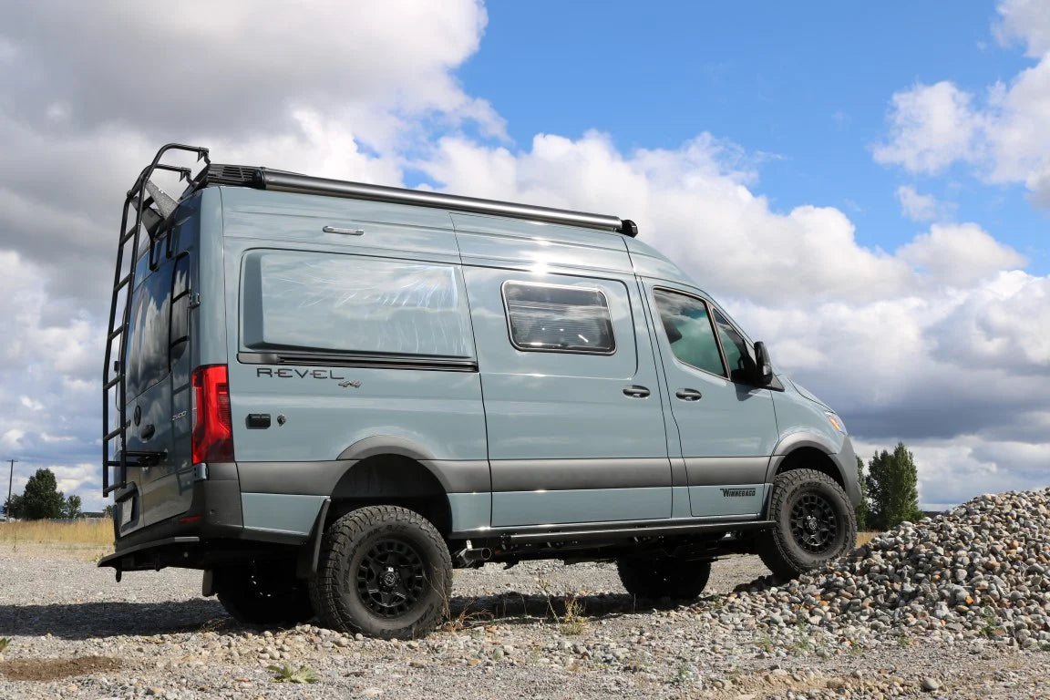 BIG TIRE MUDFLAP RELOCATION KIT - SPRINTER 19-UP