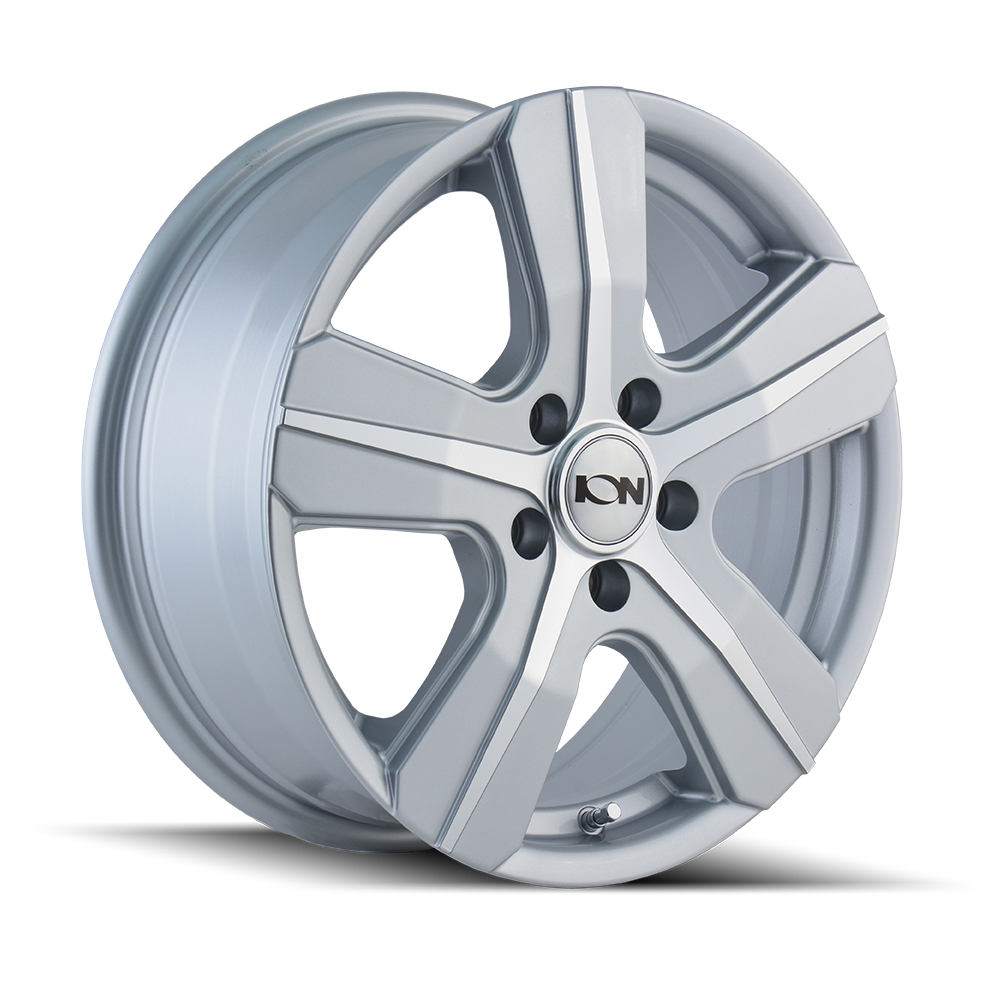16x7 Ion 101 Silver/Machined Face Wheel 5x160 (55mm)
