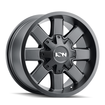 17x9 Ion 141 Satin Black Wheel 5x5/5x5.5 (18mm)