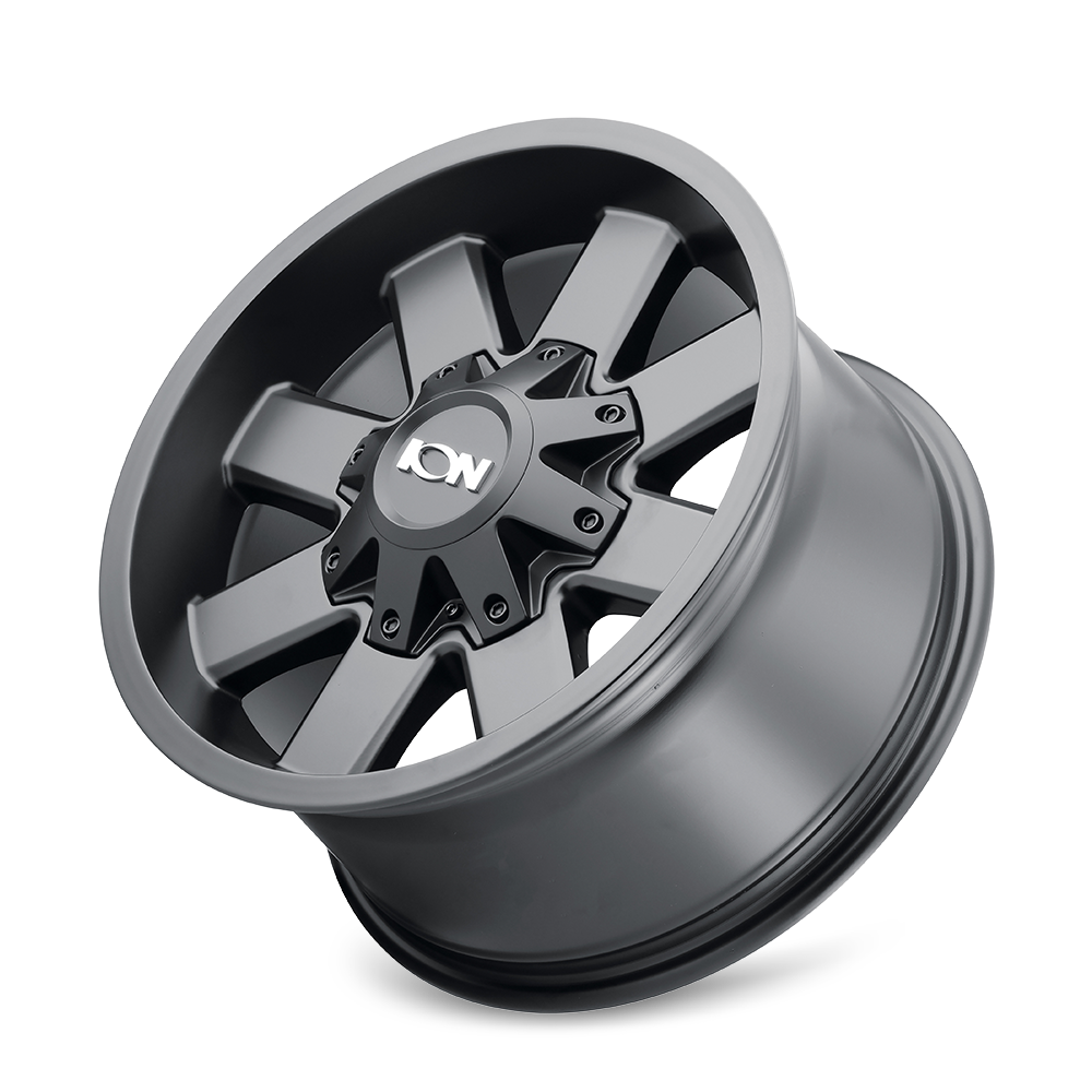 18x9 Ion 141 Satin Black Wheel 5x5/5x5.5 (18mm)