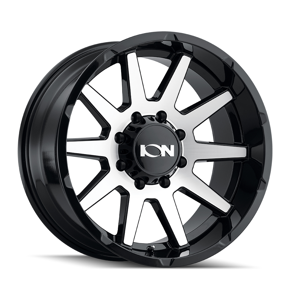 20x9 Ion 143 Black/Machined Wheel 6x5.5 (0mm)