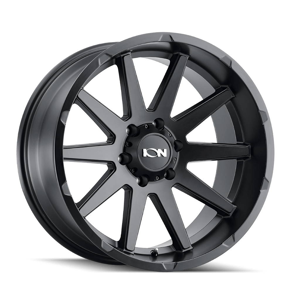 20x9 Ion 143 Matte Black Wheel 6x5.5 (18mm)