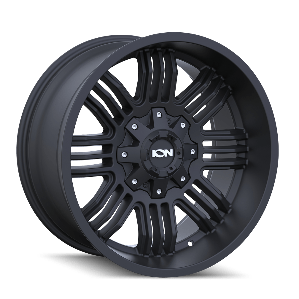 17x9 Ion 144 Matte Black Wheel 6x135/6x5.5 (-12mm)