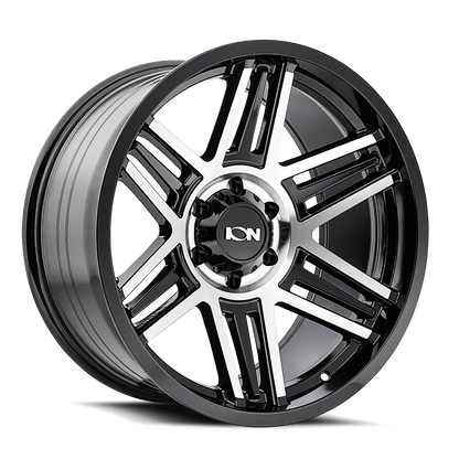 17x9 Ion 147 Black/Machined Wheel 8x170 (0mm)