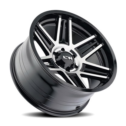 20x9 Ion 147 Black/Machined Wheel 8x6.5 (18mm)
