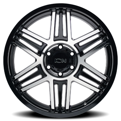 17x9 Ion 147 Black/Machined Wheel 8x170 (0mm)