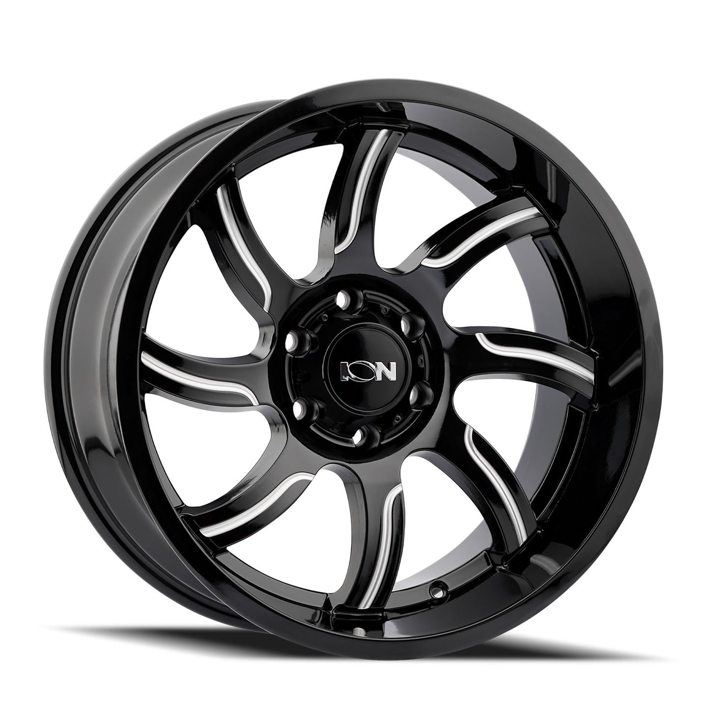 20x10 Ion 151 Gloss Black/Milled Wheel 8x170 (-19mm)