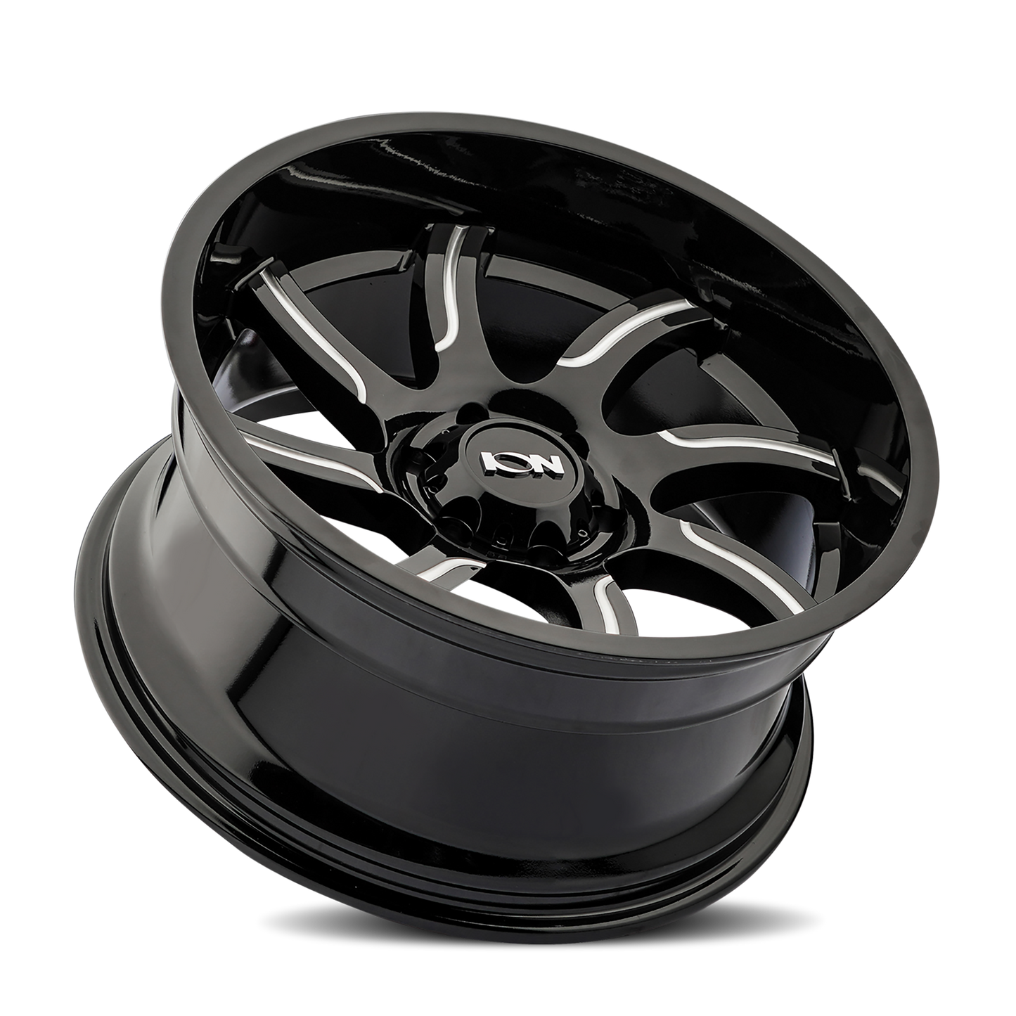 20x10 Ion 151 Gloss Black/Milled Wheel 8x170 (-19mm)