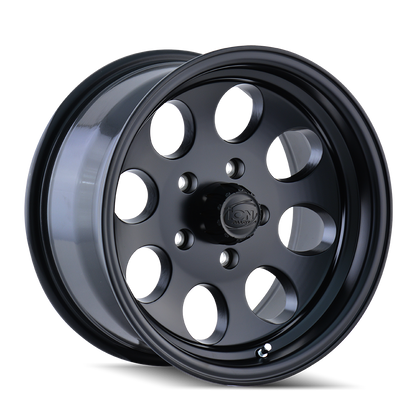15x8 Ion 171 Matte Black Wheel 6x5.5 (-27mm)