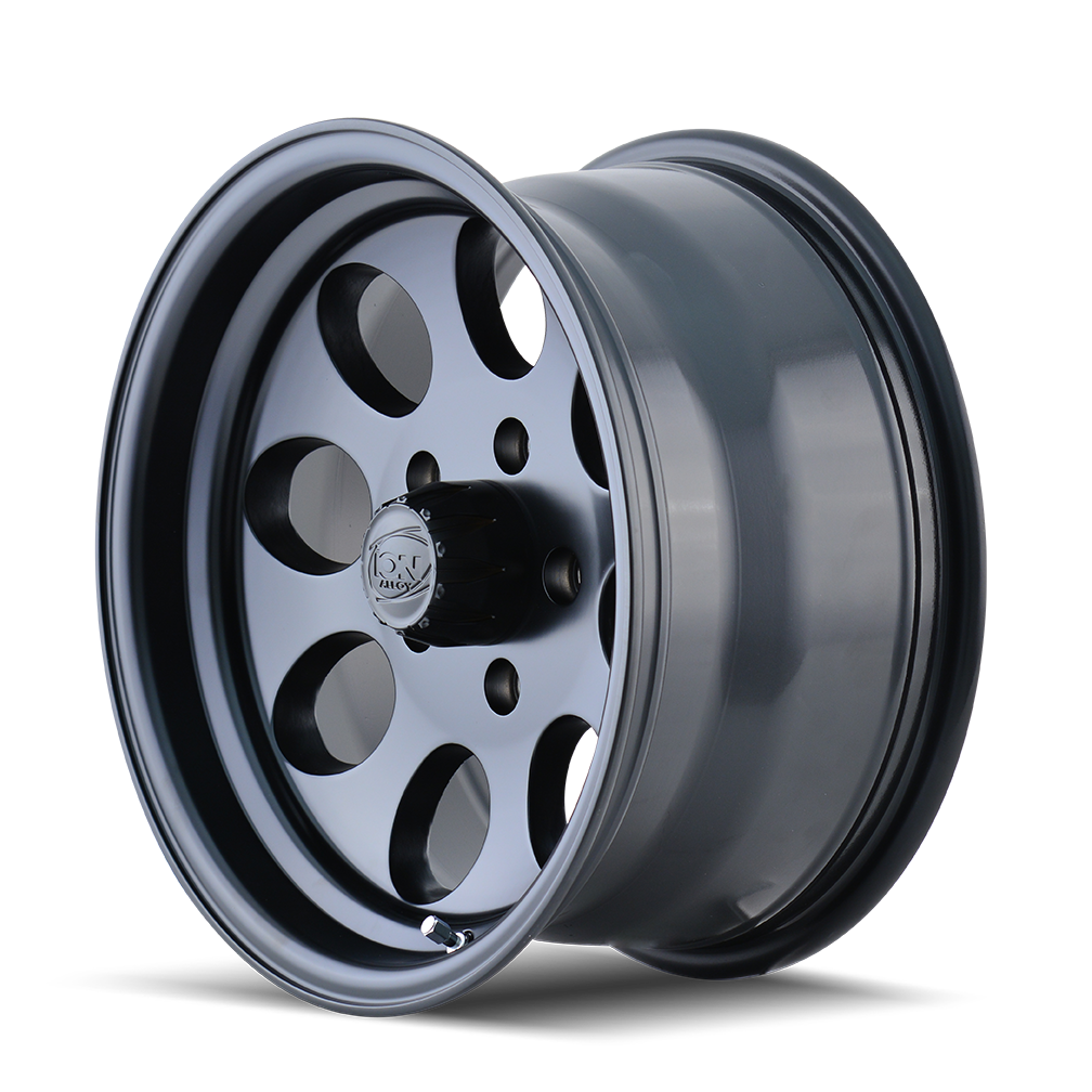 15x8 Ion 171 Matte Black Wheel 6x5.5 (-27mm)