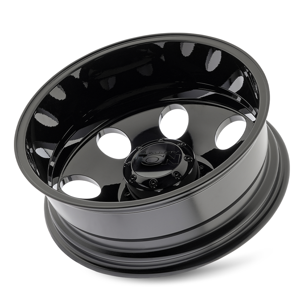20x8.25 Ion 167 Gloss Black DUALLY REAR Wheel 8x210 (-192mm)