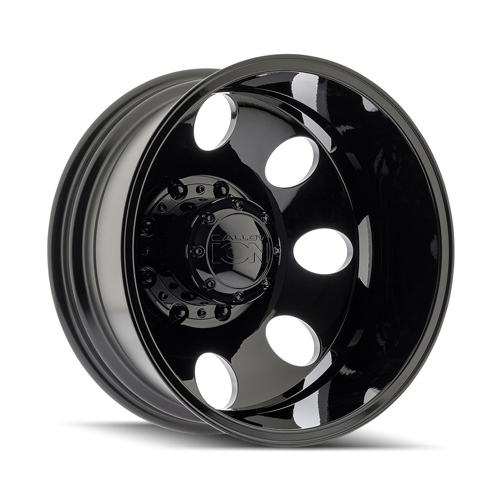 20x8.25 Ion 167 Gloss Black DUALLY REAR Wheel 8x210 (-192mm)