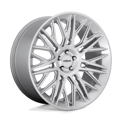 22x10 Rotiform R162 JDR Matte Silver Wheel 5x120 (30mm)