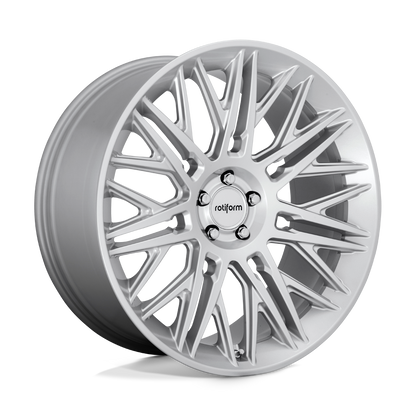 22x10 Rotiform R162 JDR Matte Silver Wheel 5x120 (30mm)