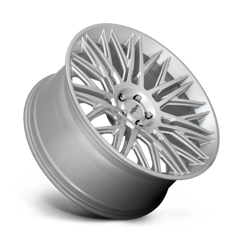 22x10 Rotiform R162 JDR Matte Silver Wheel 5x120 (30mm)